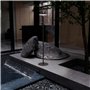 Lampadaire solaire pied extensible en aluminium LED blanc dimmable VIVIA TALL SOLAR H145cm