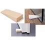 cyclingcolors 10x cale en bois universelle 55mm x 20mm x 12mm meuble porte calage ajustement table armoire cuisine