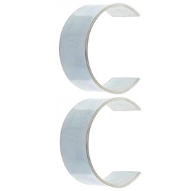 cyclingcolors 2x Clip d'accroche de toile de store pour tube Ø40mm extérieur Accessoire Volet roulant Maintien Fenêtre Baie vitr