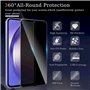 AILIKA Protection avancée pour Compatible avec Samsung galaxy S25 5G – Verres trempés anti-espion 30° | Kit complet avec accesso