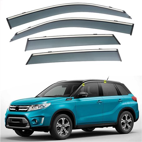 XPHONG Deflecteur Vitre Voiture pour Suzuki Vitara MK4-LY 2015-2025