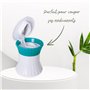 Broyeur, coupe-comprimés et boîte de rangement 3 en 1 pour pilules et médicaments - Ergonomique et multifonctionnel - Plic