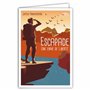 AFIE 69-4361 Carte Joyeux Anniversaire avec Enveloppe - Mini Poster Format 17x11