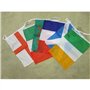 AZ FLAG - Guirlande Drapeau Tournoi des 6 Nations de Rugby - 4 Mètres avec 6 Drapeaux Six Nations De 45x30 cm - Fanions 100% Pol