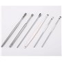 PARENCE.- Kit Nettoyage Oreille 6 Pièces avec Étui – Outils Cérumen Inoxydables, Réutilisables & Sûrs – Cure-Oreilles Métallique
