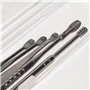 PARENCE.- Kit Nettoyage Oreille 6 Pièces avec Étui – Outils Cérumen Inoxydables, Réutilisables & Sûrs – Cure-Oreilles Métallique