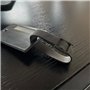 PARENCE.- Lot de 2 Étiquettes à Bagages avec Cache d’Adresse – Tag Valise en Plastique Durable | Sangles Réglables pour Sac à Do