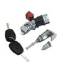 ProPlip kit Neiman antivol de direction + serrure porte avant gauche + serrure carburant essence compatible pour Kangoo Master M