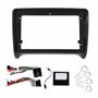 Sound-way Kit Montage Cadre façade Adaptateur autoradio 9" Pouces Compatible avec Audi TT (8J) 2006-2014
