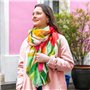 Pylones - Foulard/Paréo Coloré Balade - Tulipes - 100 x 180 cm