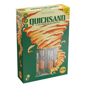 IELLO - Quicksand (Version Française) - Challenge Cooperatif - 21 Niveaux pour Une Campagne à difficulté Croissante.