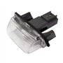 Partsline Éclairage Lumière de Plaque d'Immatriculation avec Ampoule compatible avec BERLINGO C3 C4 C5 DS4 SAXO XSARA 206 207 30