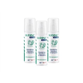 SORIFA - Lot de 3 - Sudine Equip’spray - Désodorise