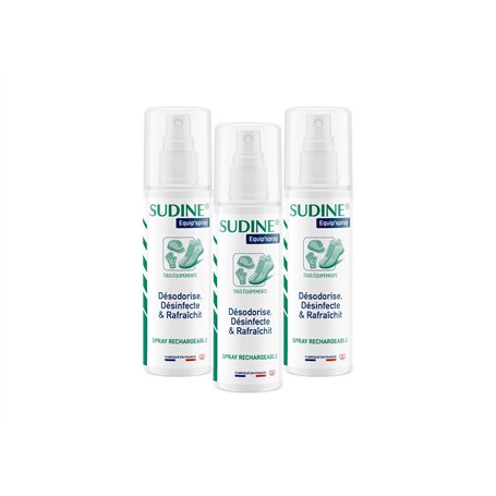 SORIFA - Lot de 3 - Sudine Equip’spray - Désodorise