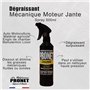 PRONET - Dégraissant industriel surpuissant - Nettoie et dégraisse efficacement toutes pièces mécaniques - Formule concentrée - 