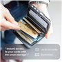 Capacité 10 Cartes et Billets