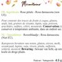 Pétales de rose séchées comestibles pour pâtisserie