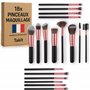 Pinceaux Maquillage - Kit de 18 Pinceaux [NOUVEAU - MARQUE FRANCAISE] - Ultra-Doux - Confort Optimal pour Votre Peau