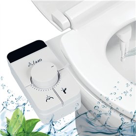 Bidet Toilette Japonaise WC Pulvérisateur Avec Jet d’Eau Intégré | Kit Complet Toilettes Japonais Sans Electricité | Abattant La