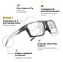 Horus X - Lunette Gaming | Lunette anti lumière bleue Homme Femme pour Ecran | Anti Fatigue & Migraine Oculaire | Lunettes Revo 