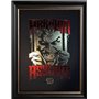 Batman artPrint - Affiche Batman Joker arkham asylium poster - Batman Joker DC comics dorure à chaud - licence officielle DC - a