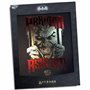 Batman artPrint - Affiche Batman Joker arkham asylium poster - Batman Joker DC comics dorure à chaud - licence officielle DC - a