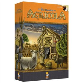 Asmodee - AGRICOLA - Jeu de Société et Stratégie Agricole - Récompensé As d'or - Gestion des Ressources & Grande Rejouabilité -