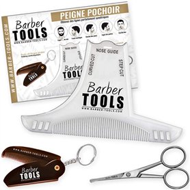 Kit de rasage de barbe | Accessoires pour barbe et moustache