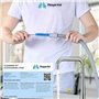 Kit Premium de Nettoyage CPAP RESPIRAID – Tuyau 19 mm inclus + brosses masques, brosses tuyau, velcros, crochets muraux, sac de 