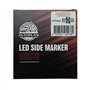 2 x LED Feux Gabarit Position Feu Lateral Rouge Blanc Jaune 12v 24v Remolque Camion Camionette Lampe