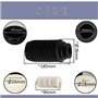 AERZETIX - C66606 - Kit de protection contre la poussière, amortisseur - côté de montage: essieu avant - compatible avec numéros