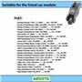 AERZETIX - C66395 - Culbuteur de distribution - côté de montage: côté d'admission, côté d'échappement - compatible avec numéros 