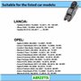 AERZETIX - C66395 - Culbuteur de distribution - côté de montage: côté d'admission, côté d'échappement - compatible avec numéros 