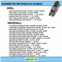 AERZETIX - C66395 - Culbuteur de distribution - côté de montage: côté d'admission, côté d'échappement - compatible avec numéros 
