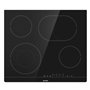 Gorenje ECT 643 BSC Plaque de cuisson électrique / 60 cm/double circuit/zone de rôtissage/TouchControl/Minuterie/Sans cadre/Sans