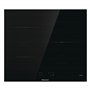 Hisense HI6321BSOLCE - Plaque à Induction à 3 Zones, 1 avec Foyer Géant de 32 cm, 2 Reliées entre Elles Zone Pont, Plan de Trava