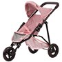 Götz 3403369 Poussette pour poupée à 3 Roues Landau pour poupée Soft Mood - Poussette pour poupée adaptée à Toutes Les poupées G