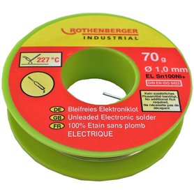 ROTHENBERGER Industrial - 1000002349 - Soudure Électronique Industrielle sans Plomb 70 g