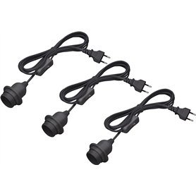 Meister Lot de 3 douilles E27-3