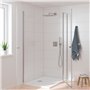 Ensemble de douche encastré - 1 jet - Mitigeur thermostatique - GROHE - 34881000 - Gris