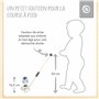 Bieco Jouet Coulissant en Bois avec carrousel étoilé | Animaux coulissants à partir de 1 an Étoiles Animal Coulissant en Bois po