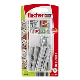 Cheville multimat ux 8x50 rs blister x5