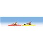 Noch - 16809 - Modélisme Ferroviaire - Kayaks avec Figurine - Non Flottable