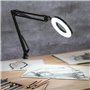 Hama Bras articulé de Telephone (Support articulé, Bras Flexible Smartphone Webcam Mirco Tablette eclairage annulaire, Support U