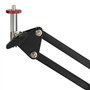 Hama Bras articulé de Telephone (Support articulé, Bras Flexible Smartphone Webcam Mirco Tablette eclairage annulaire, Support U