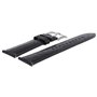 Armani Bracelet de montre 22mm Cuir Noir - Ar-2411