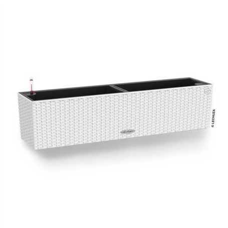 Jardiniere - Balconera cottage 80 - Kit complet - Blanc - 12 L - LECHUZA