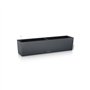 Jardiniere - Balconera color 80 - Kit complet - Gris ardoise - 12 L - LECHUZA
