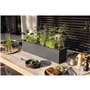 Jardiniere - Balconera color 80 - Kit complet - Gris ardoise - 12 L - LECHUZA