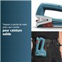 NOVUS TOOLS Agrafeuse manuelle J-51 Kit avec 1200 agrafes │ Agrafeuse et cloueuse professionnelles en aluminium pour agrafes en 